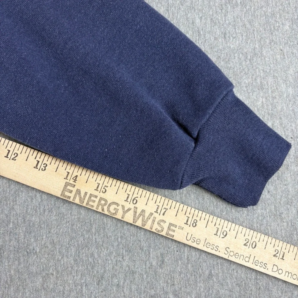 Vintage Savvy Heavyweight Crewneck Sweatshirt Mens XL Great Britain Royal Coat - Picture 5 of 9